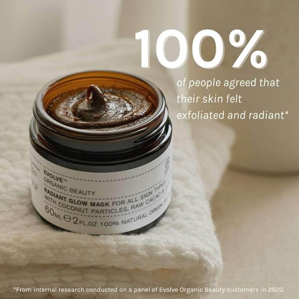 Evolve Radiant Glow 2-in-1 Mask Scrub 60 ml. (2)