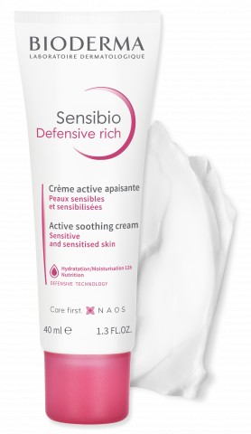 Bioderma SENSIBIO DEFENSIVE RICH Soothing 40 ml. (1)