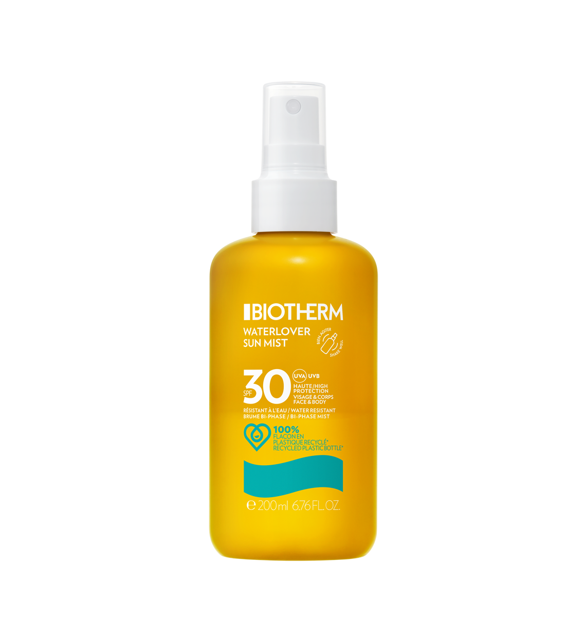 Biotherm Waterlover Sun Mist Sólarvarnir SPF30, 200 ml.