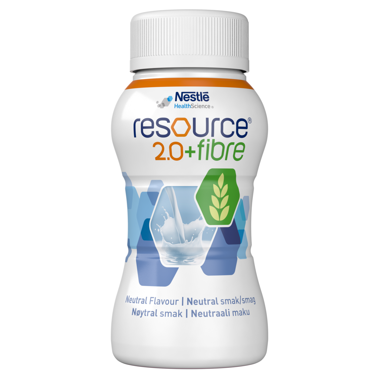 Resource 2.0 + trefjar Neutral 4x200 ml.