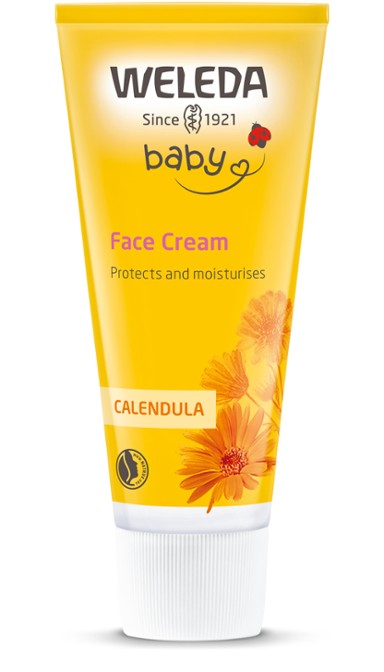 Weleda Calendula andlitskrem fyrir börn 50 ml.