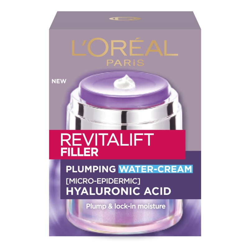 L'Oreal Paris Revialift Filler Plumping Water Cream 50 ml.