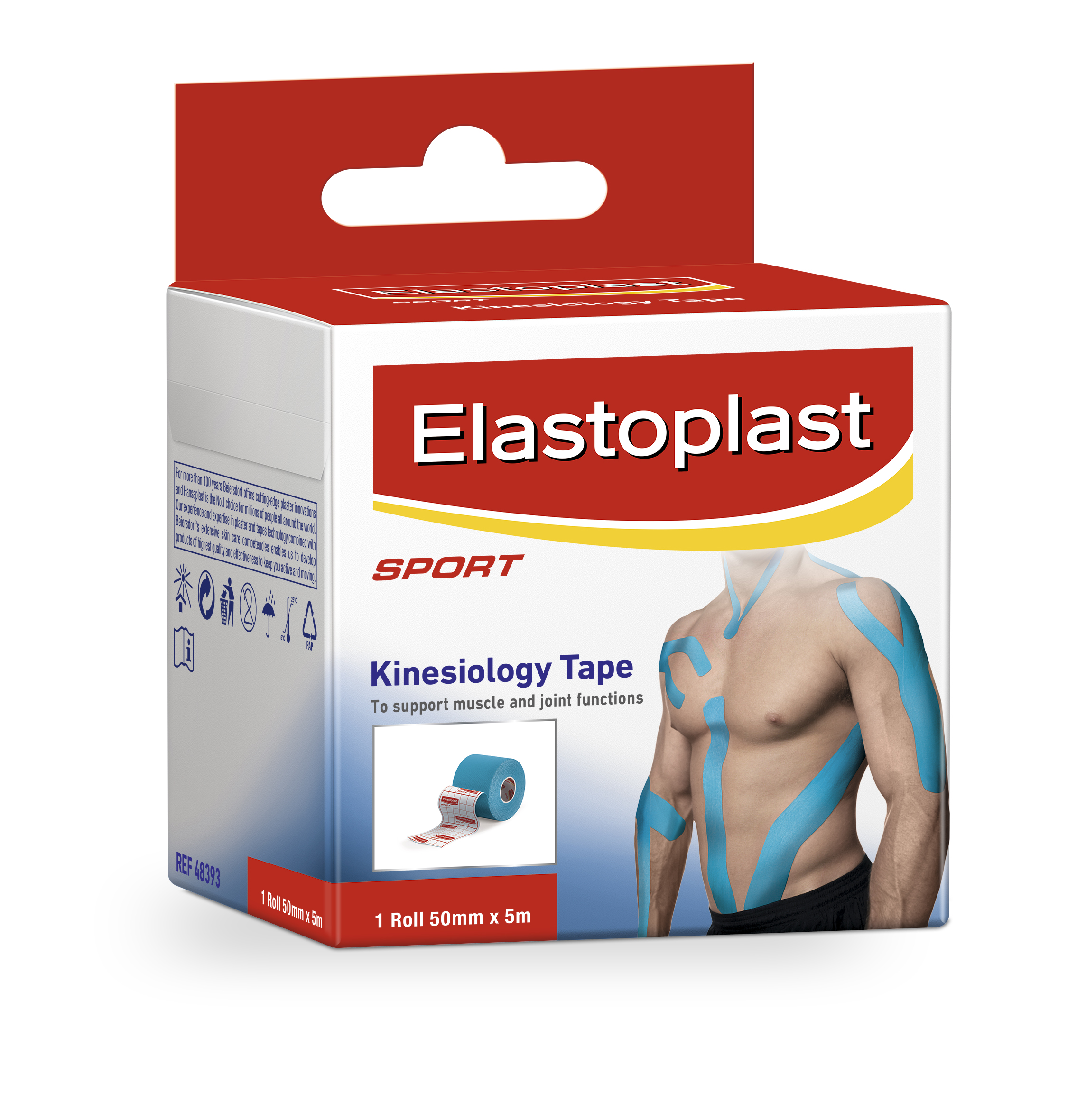 Kinesiology Tape 5cmx5m #blátt