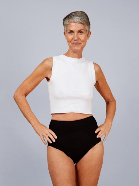 Fluxiex þvagleka nærbuxur Hip Hugger svartar #XS