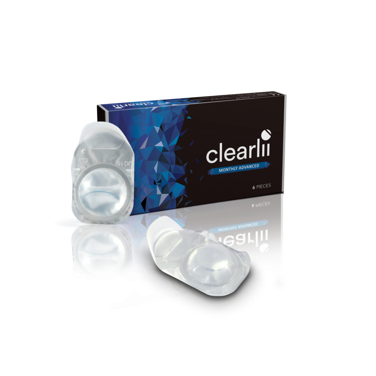 Clearlii Advanced mánaðarlinsur 6 stk. (1)