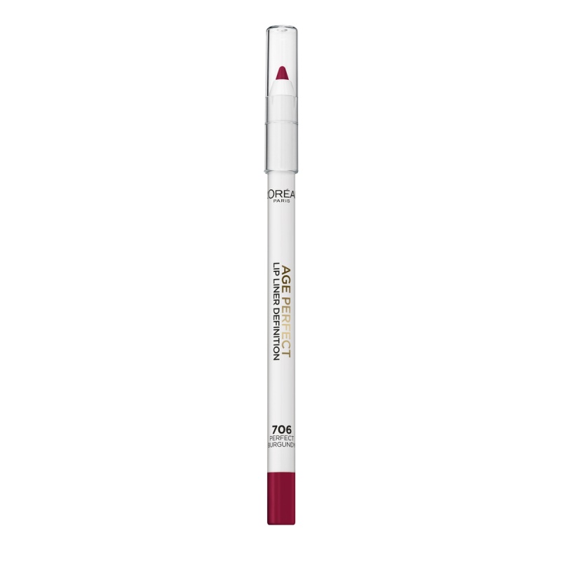LOreal Anti-Feathering Lip Liner #706 Perfect Burgundy