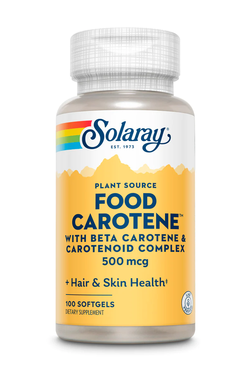Solaray Food Carotene 10.000, 100 hylki