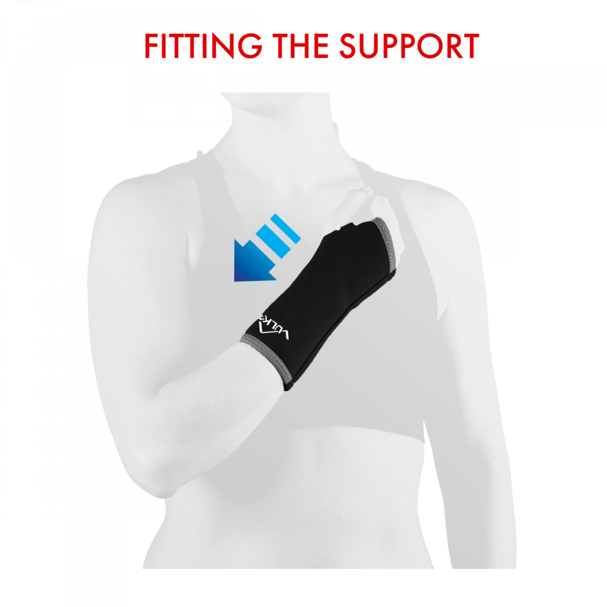 Vulkan Wrist Support long 13-16 cm. #small (1)