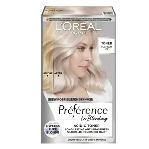 L'Oreal Preference Acidic Toner Platinum Ice
