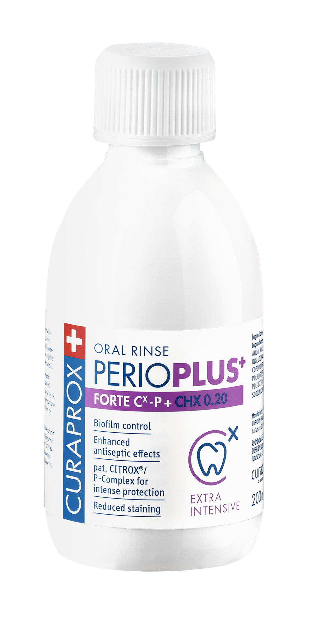 Curaprox Perio Plus Forte CHX 0.20 munnskol 200 ml.