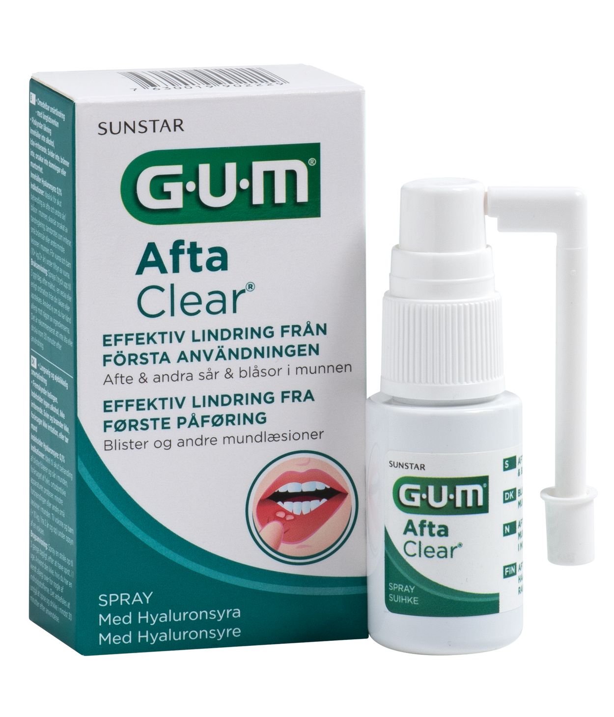 GUM Aftaclear Spray 15 Ml