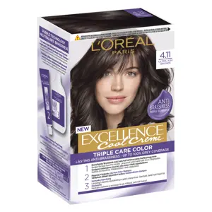 L'Oreal Excellence Cool Cream hárlitur #4.11 Ultra Ash Brown