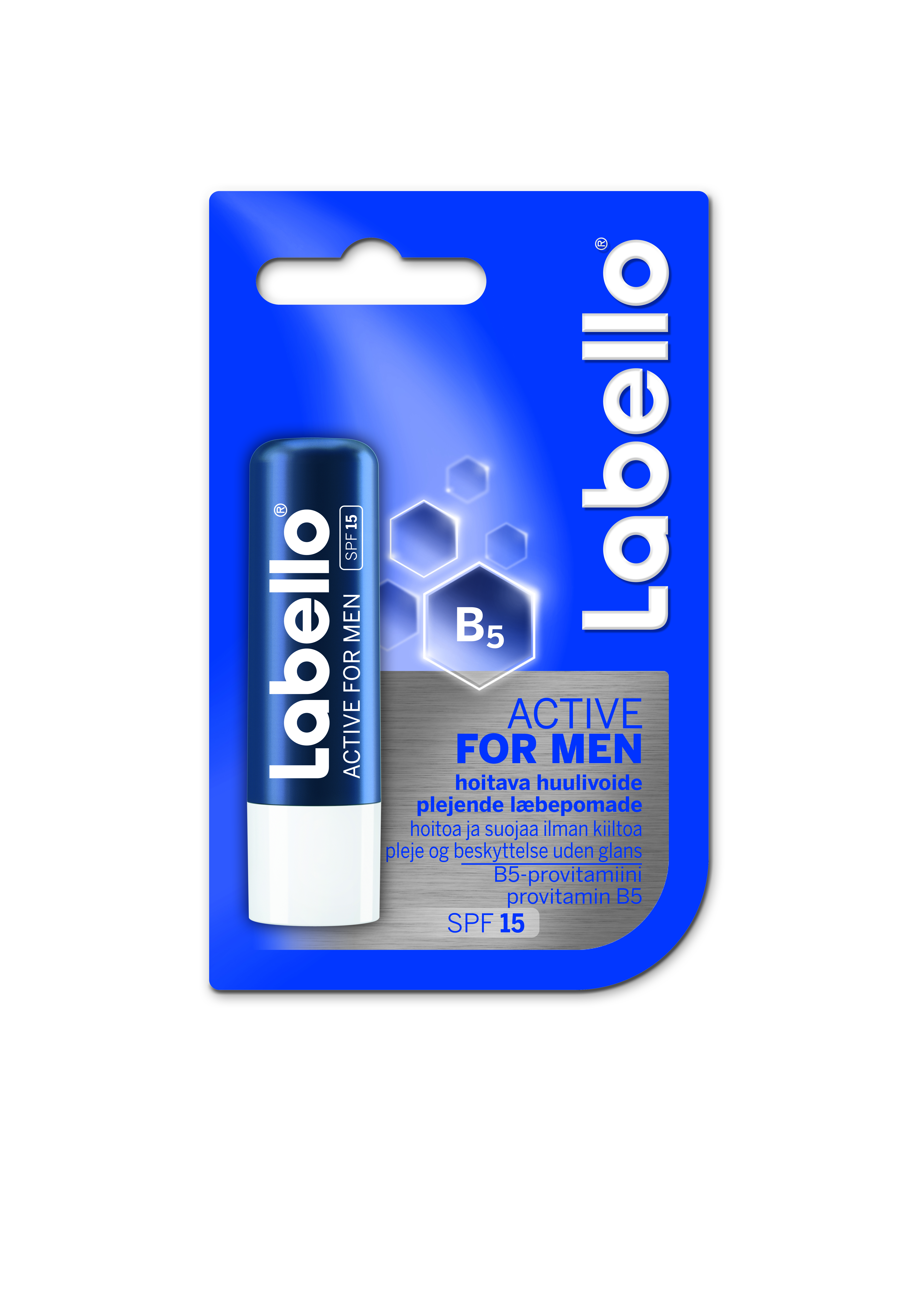 Labello Active for men SPF15 4,8 gr