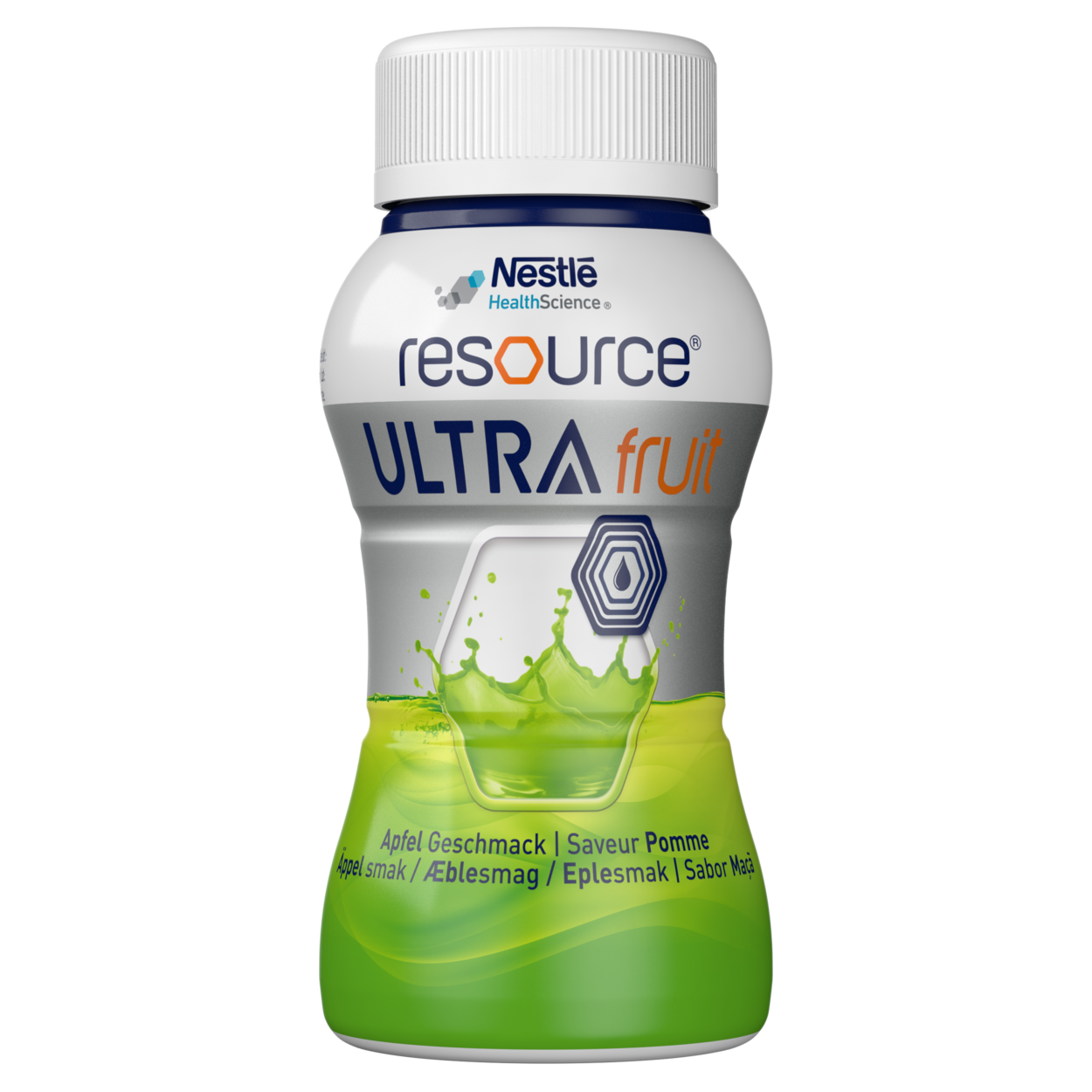 Resource Ultra Fruit 200 ml., 4 stk. #eplabragð