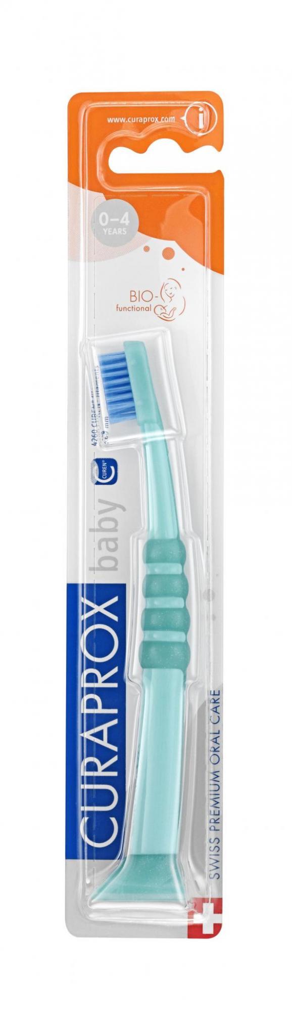 Curaprox barnatannbursti CK4260 | 0-4 ára | þrír litir