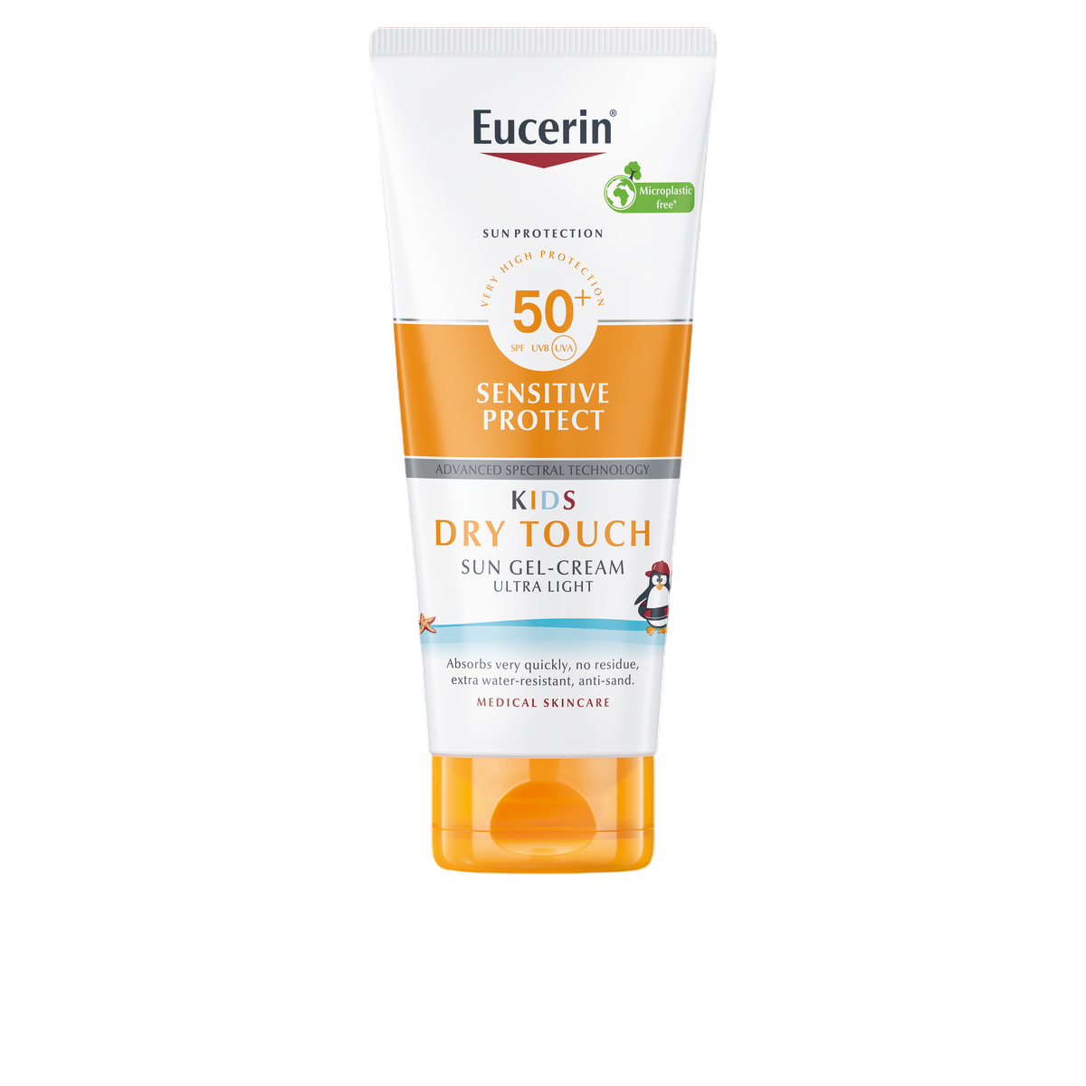 Eucerin Sun Sensitive Protect Kids Gel-Creme SPF50, 200 ml.