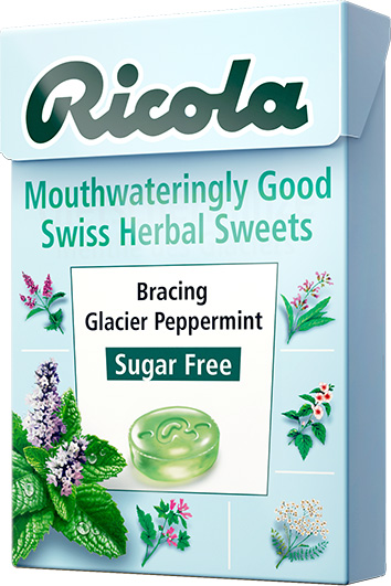 Ricola Galcier Peppermint 45gr. #sykurlaust