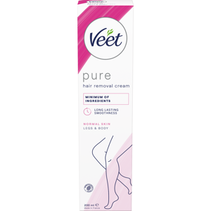Veet Suprem Silky Fresh Háreyðing og raksturakrem fyrir líkama og fótleggi 200 ml.