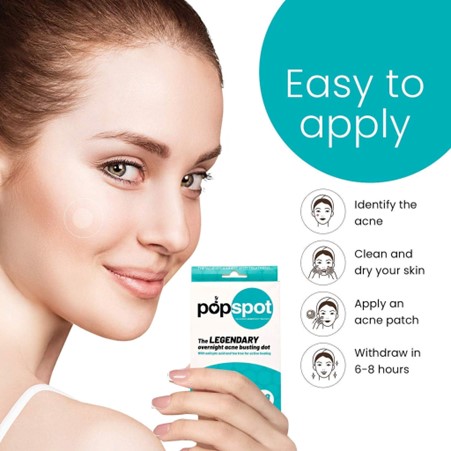 Popspot Overnight Acne Busting bóluplástur 48 stk. (3)