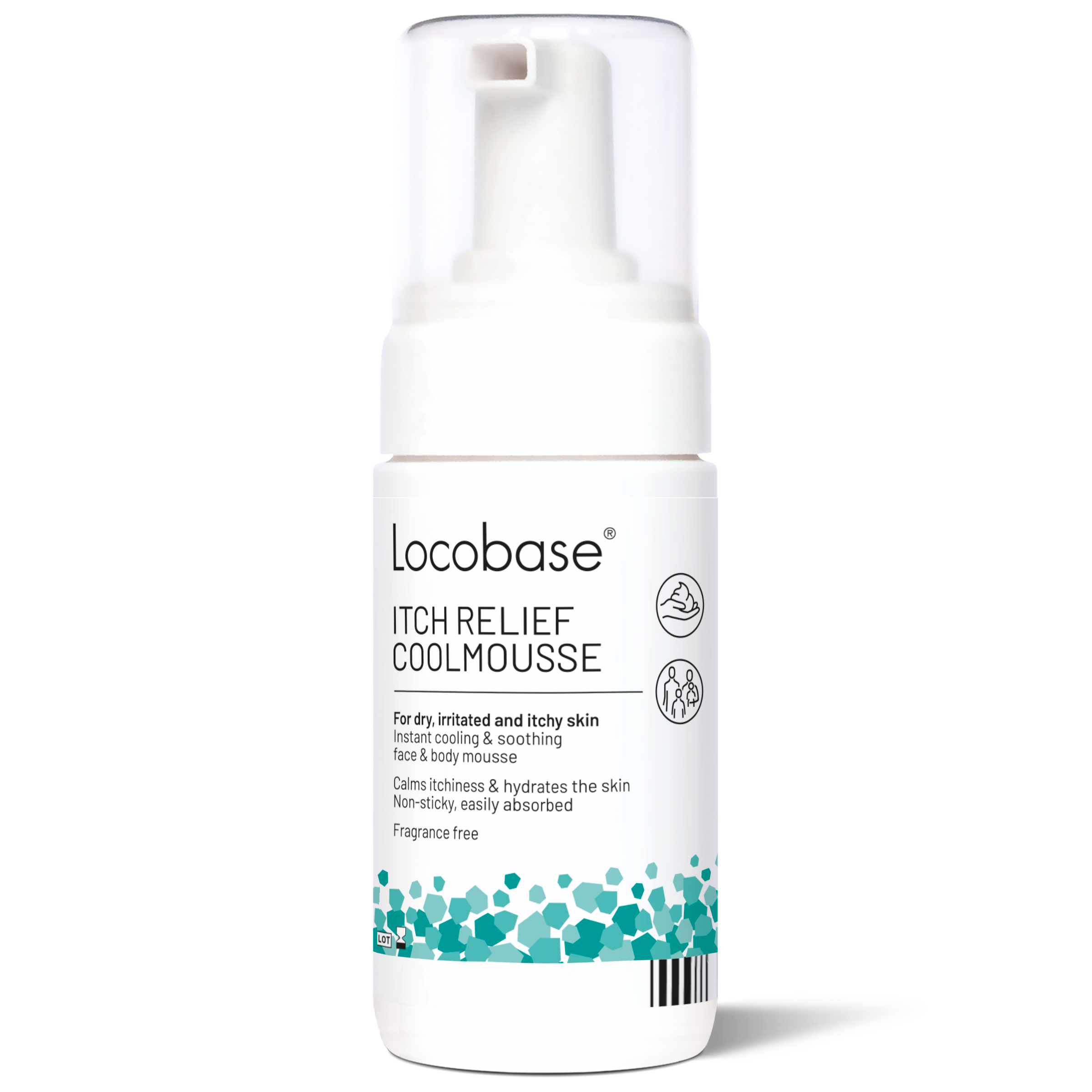 Locobase Itch Relief Cool Mousse 100 ml.