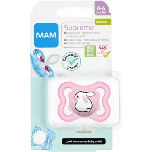 MAM Supreme snuð 0-6 mán #3 litir