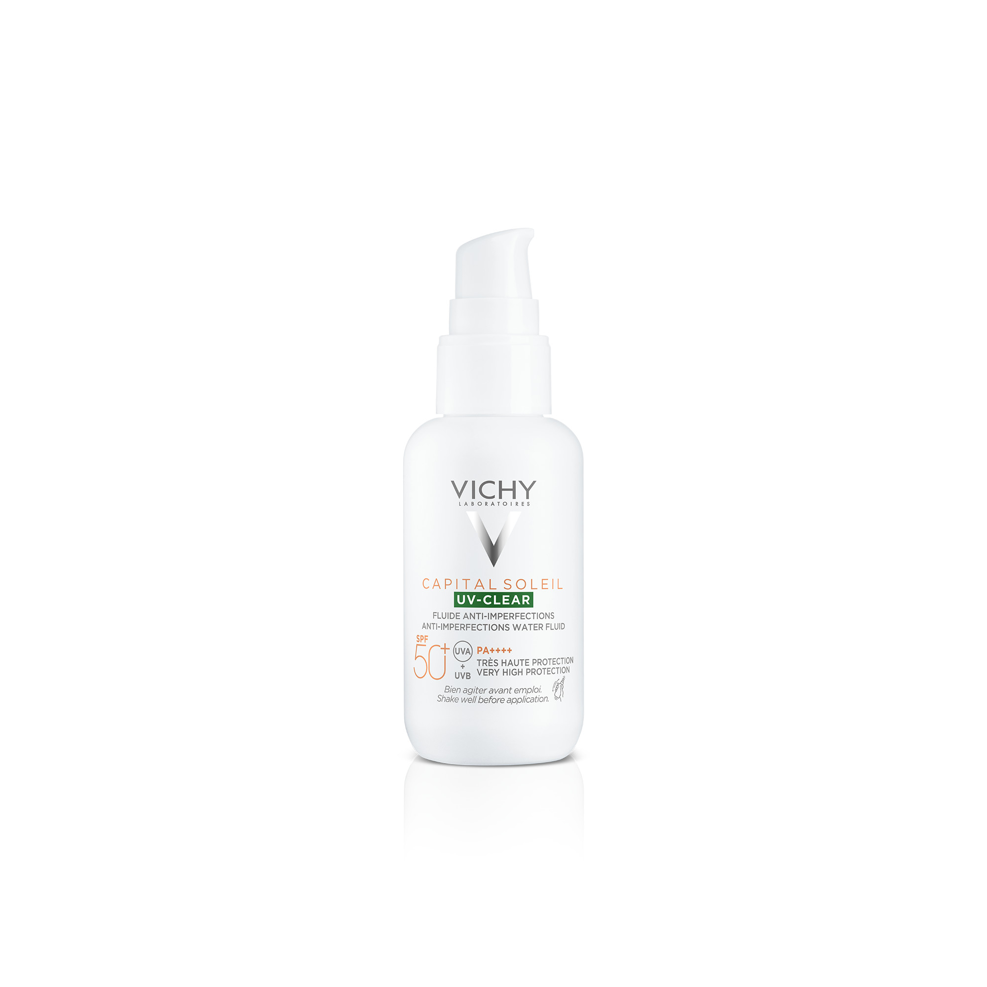 VICHY  Capital Solei UV-Clear Mattifying SPF50.  40 ml.