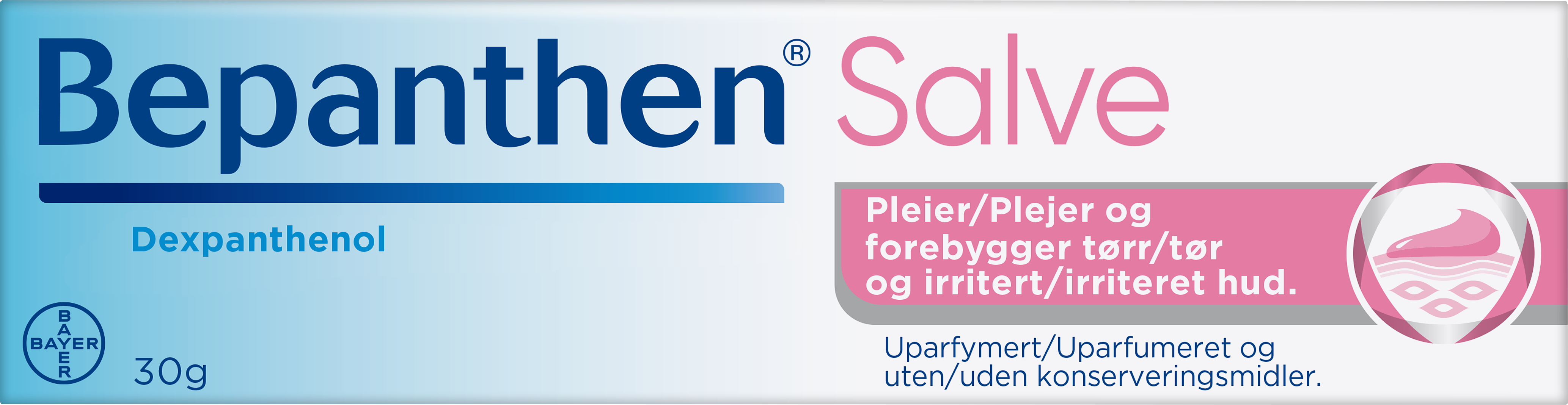 Bepanthen smyrsli á bossa, fætur, hendur og kinnar 5% 30 gr. (1)