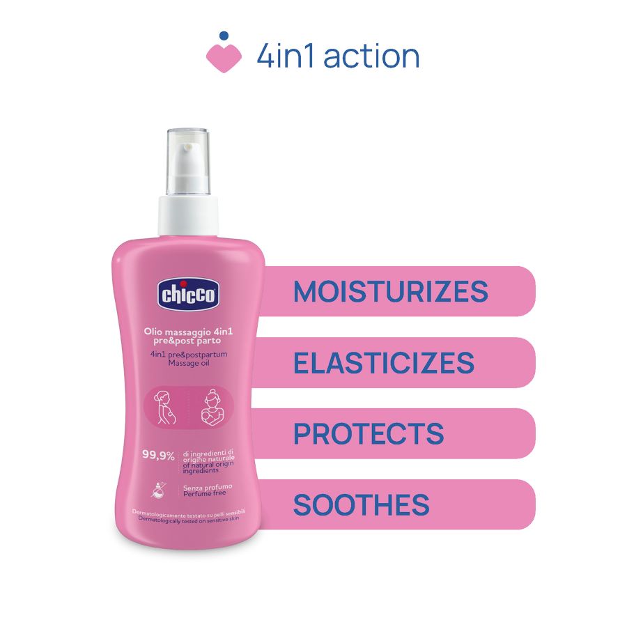 Chicco 4in1 Meðgönguolía 200 ml. (2)