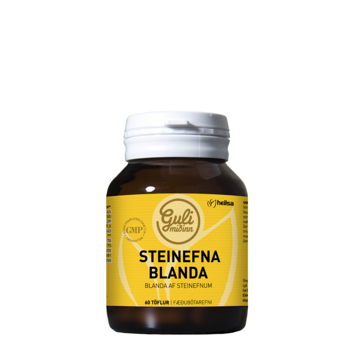 Guli Miðinn Steinefnablanda 60 töflur
