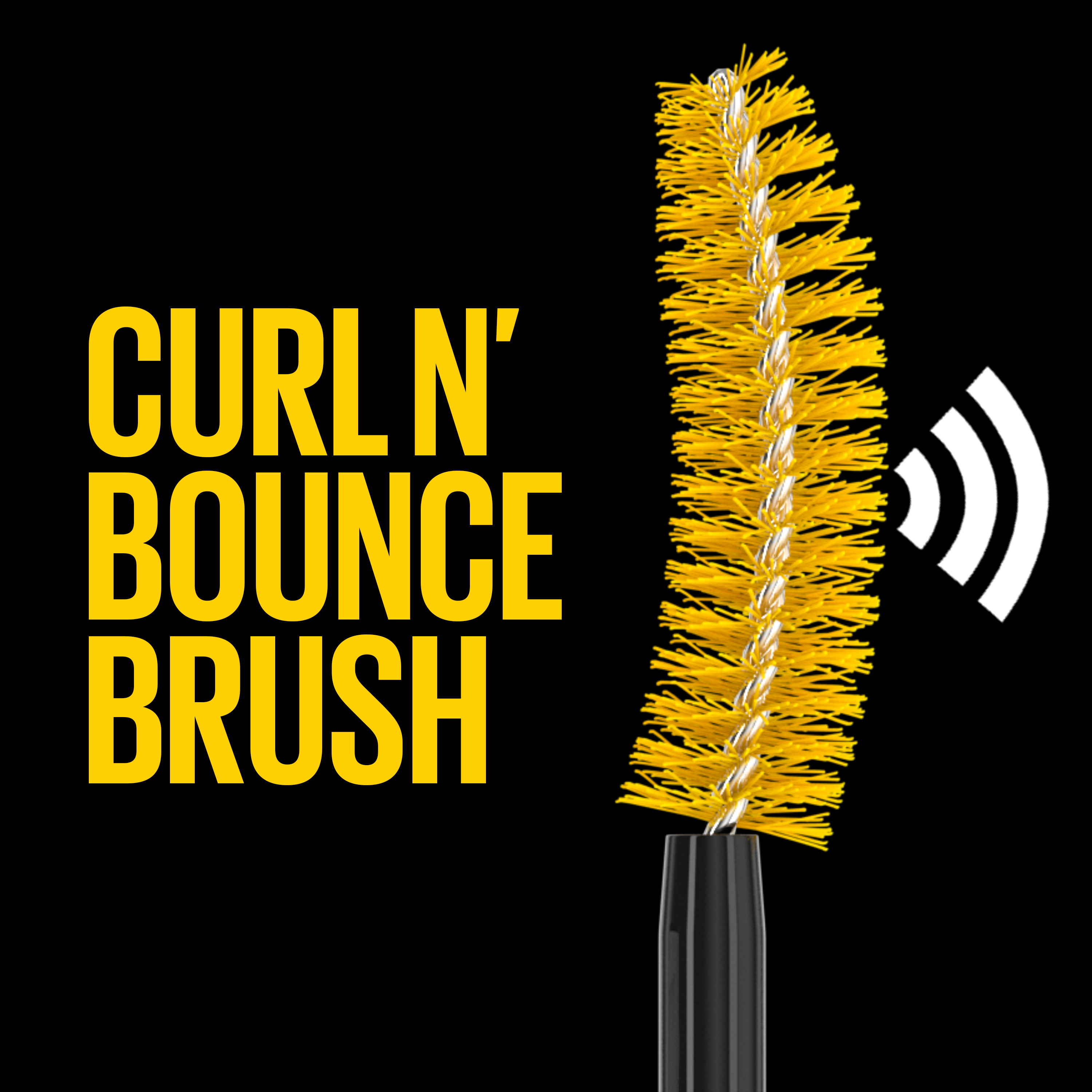 Maybelline The Colossal Mascara Curl Bounce #svartur (5)