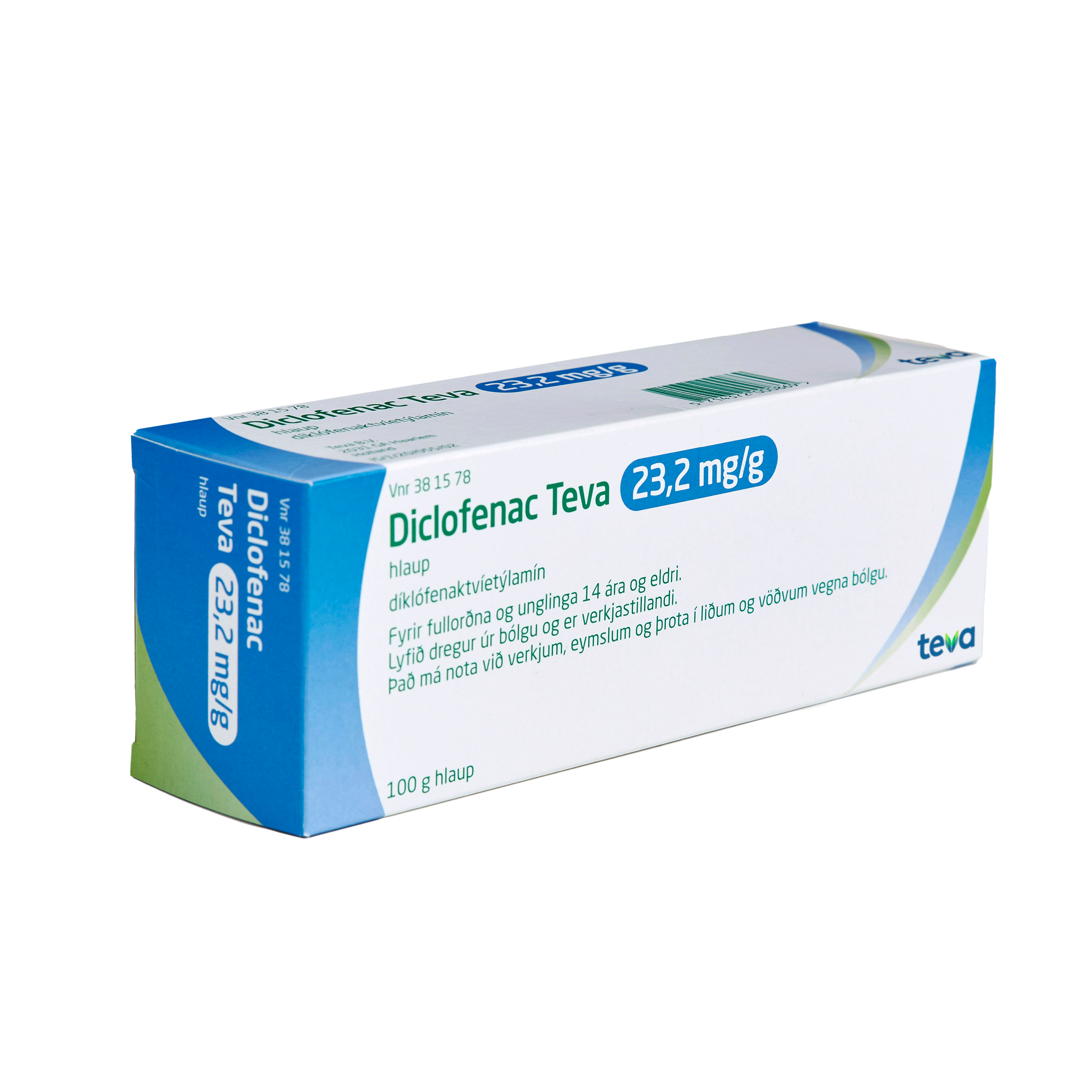 381578 Diclovenacteva 100G