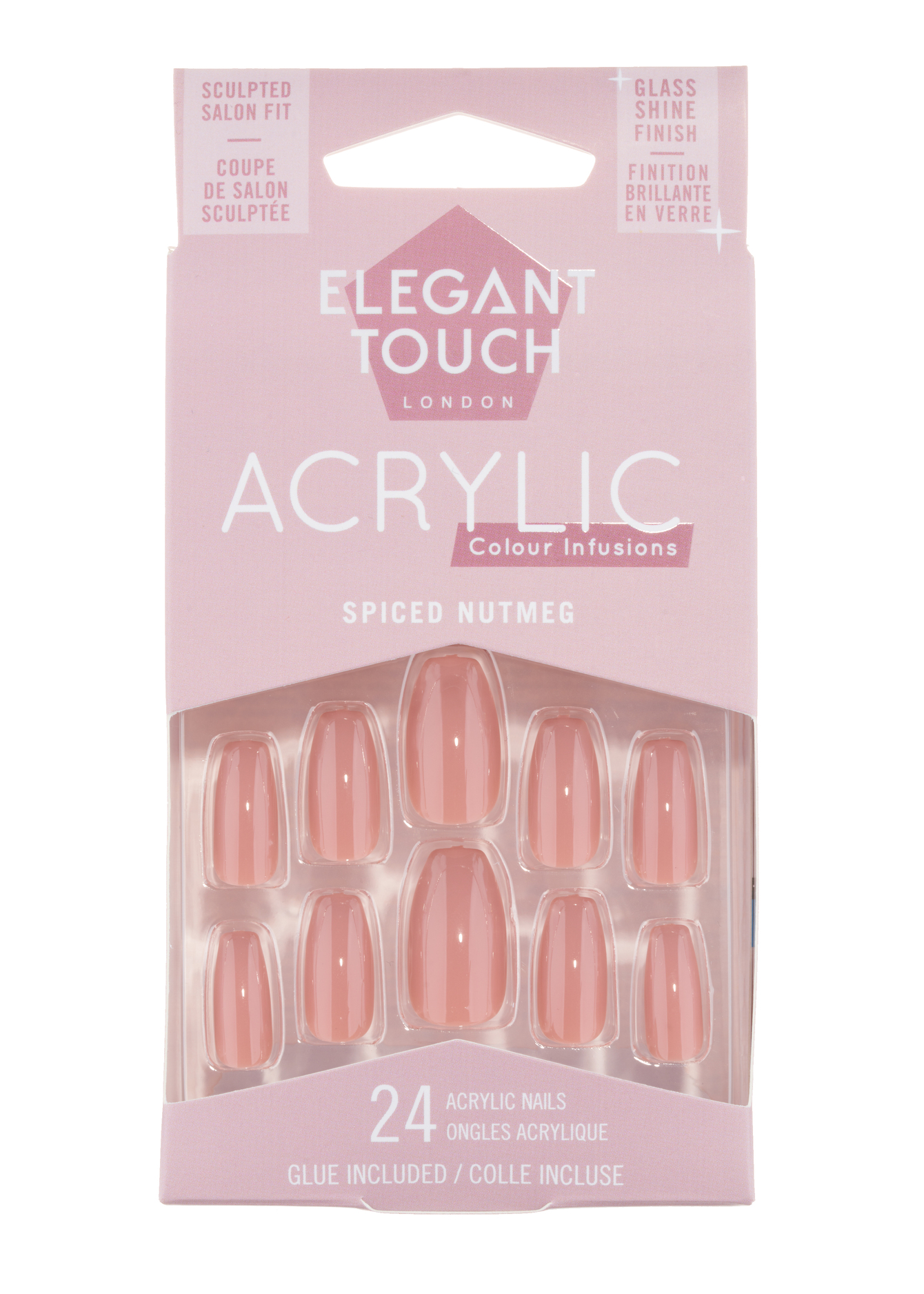 Elegant Touch Colour Acrylics gervineglur #Spiced Nutmeg