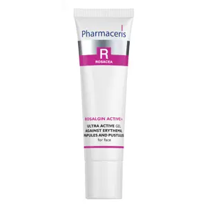 Pharmaceris R Rosalgin Active+ gel gegn rósroða fyrir andlit 30 ml.