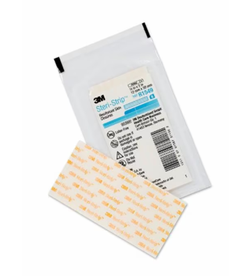3M Steri-strip plástur hvítur 12x50mm