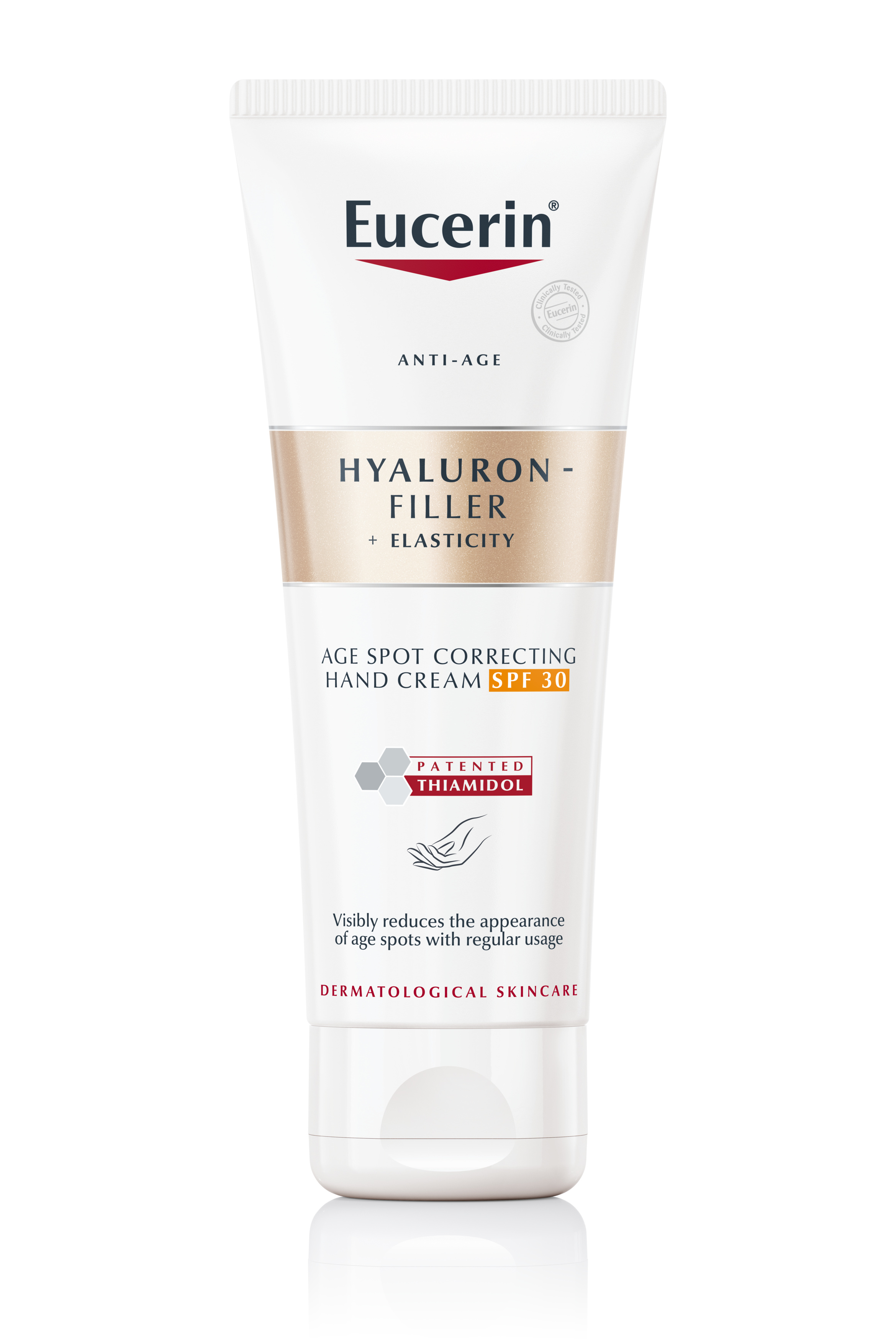 Eucerin Hyaluron-Filler + Elasticity Hand Cream SPF30, 75 ml.