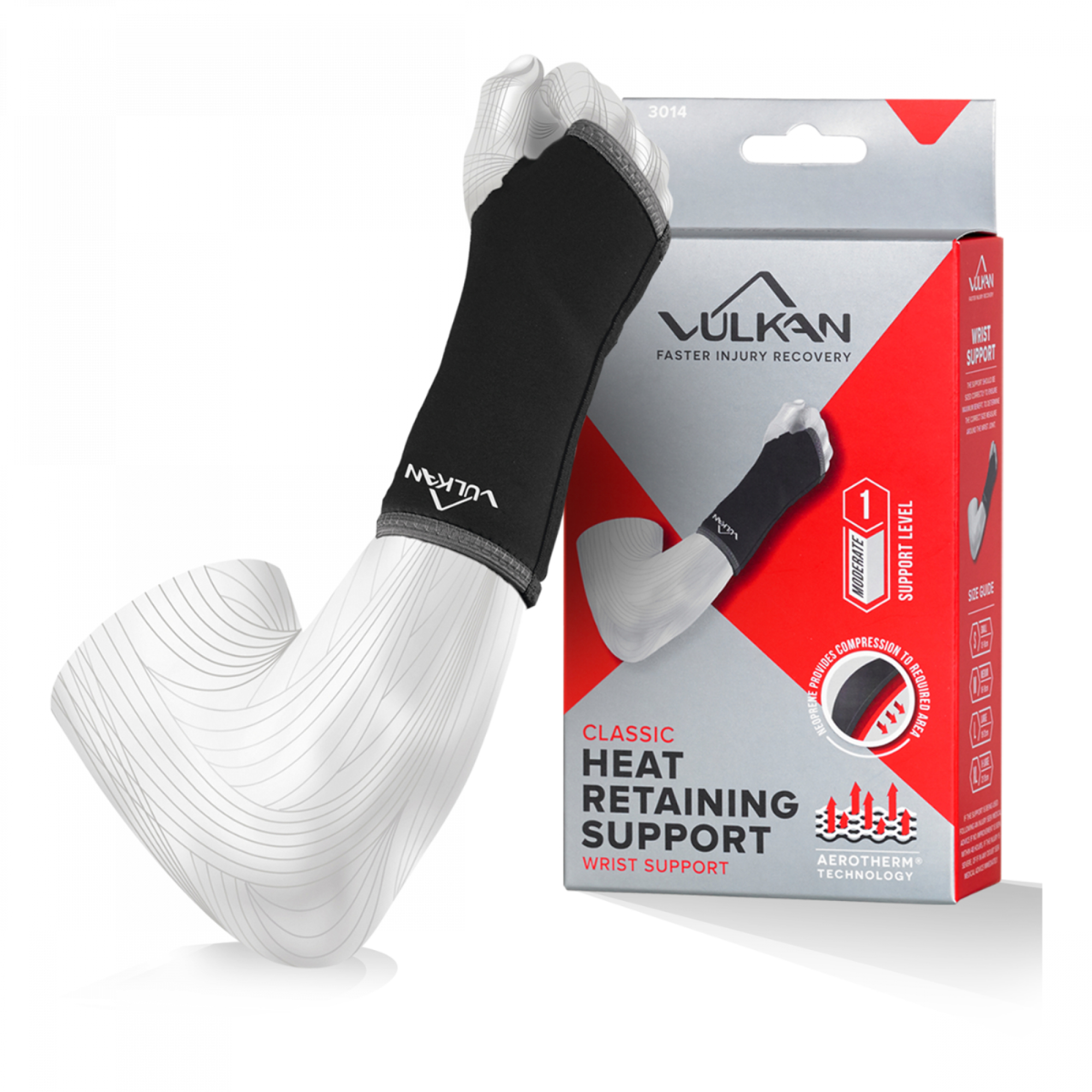 Vulkan Wrist Support long 13-16 cm. #small
