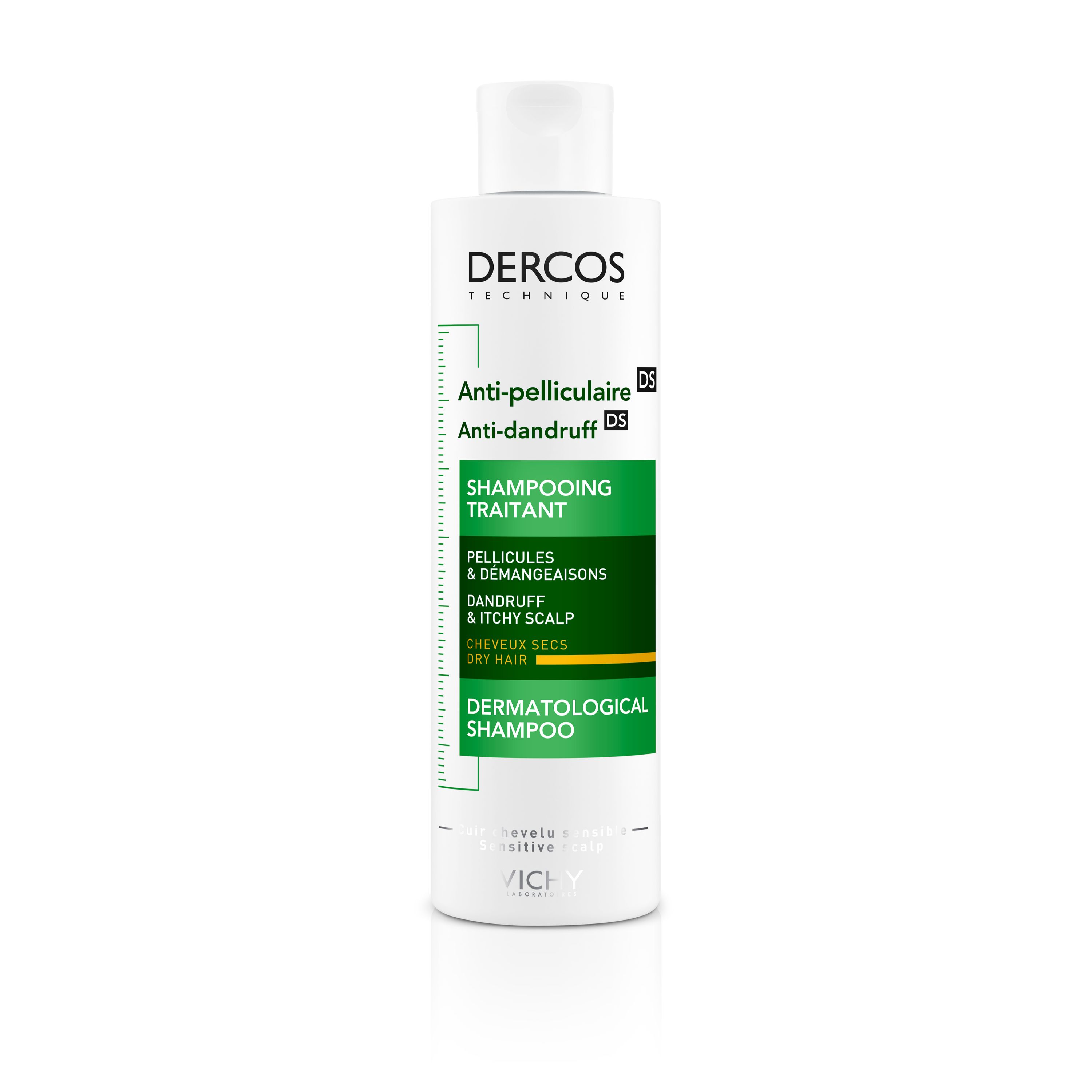 VICHY Dercos Anti Dandruff Dry Hair Shampoo 200 ml.