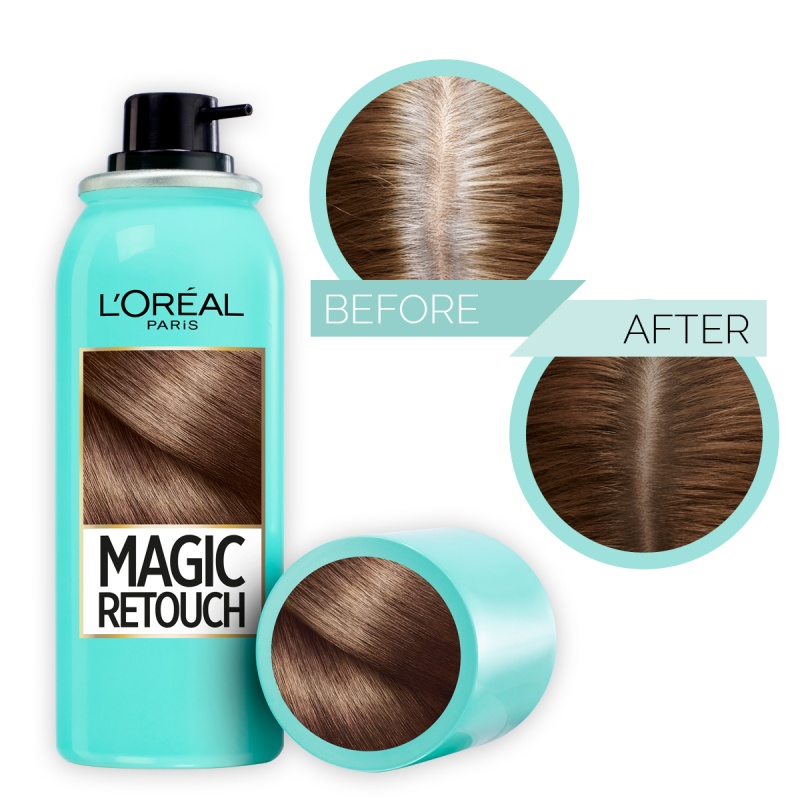 L'Oreal Magic Retouch 6 , 75 ml. #Mahogany (2)