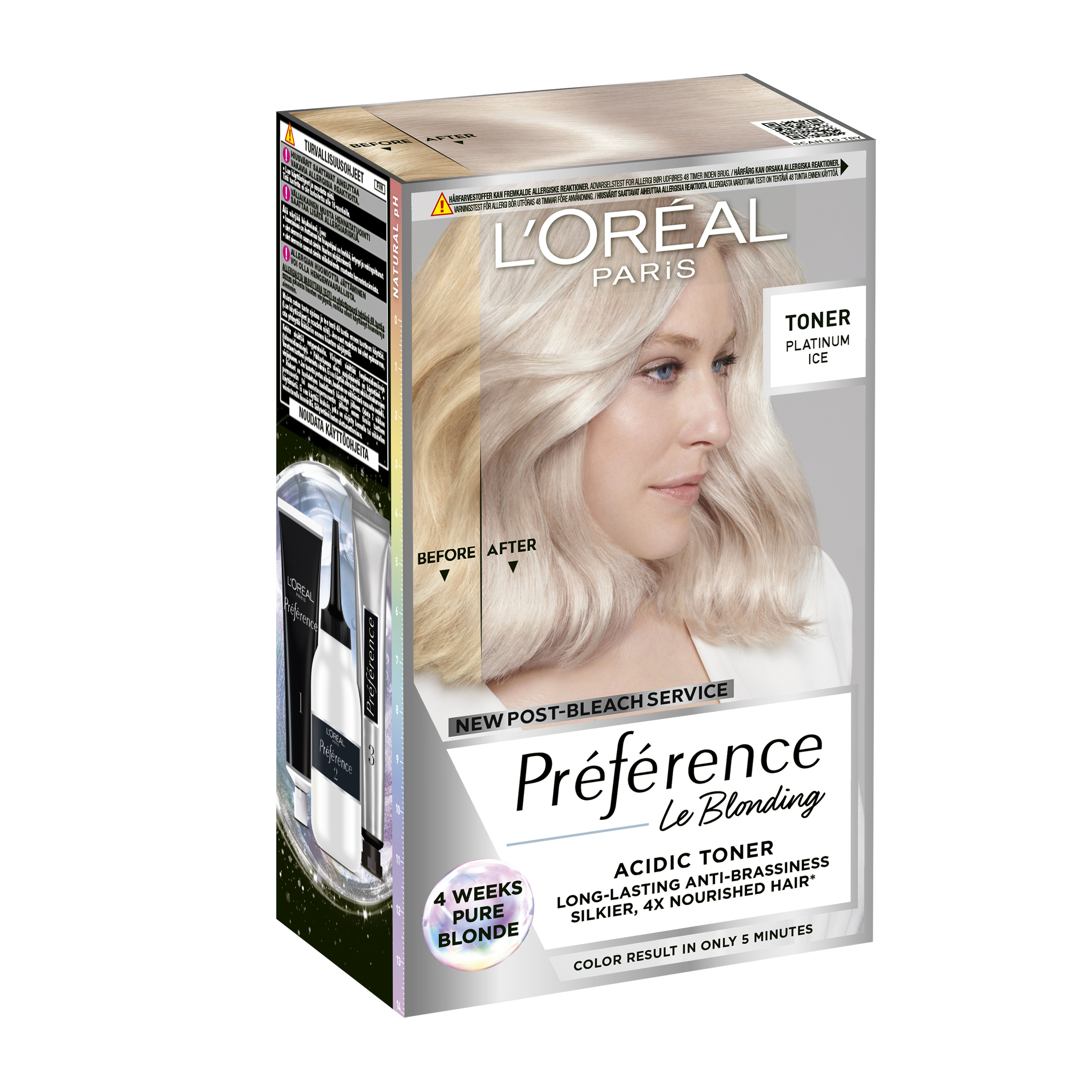 L'Oreal Preference Acidic Toner Platinum Ice (1)