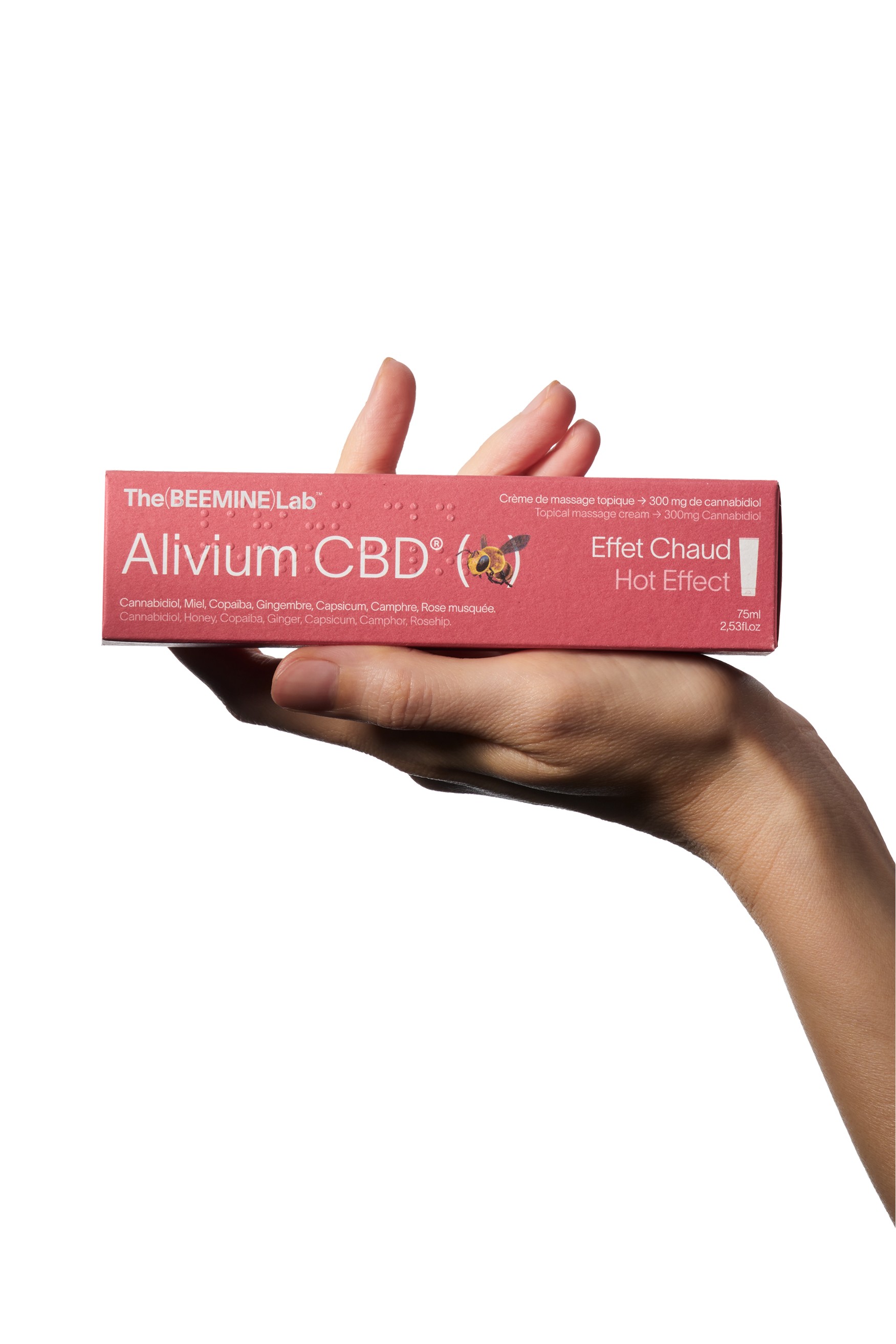 Beemine Alivium CBD Hot krem 75 ml. (1)