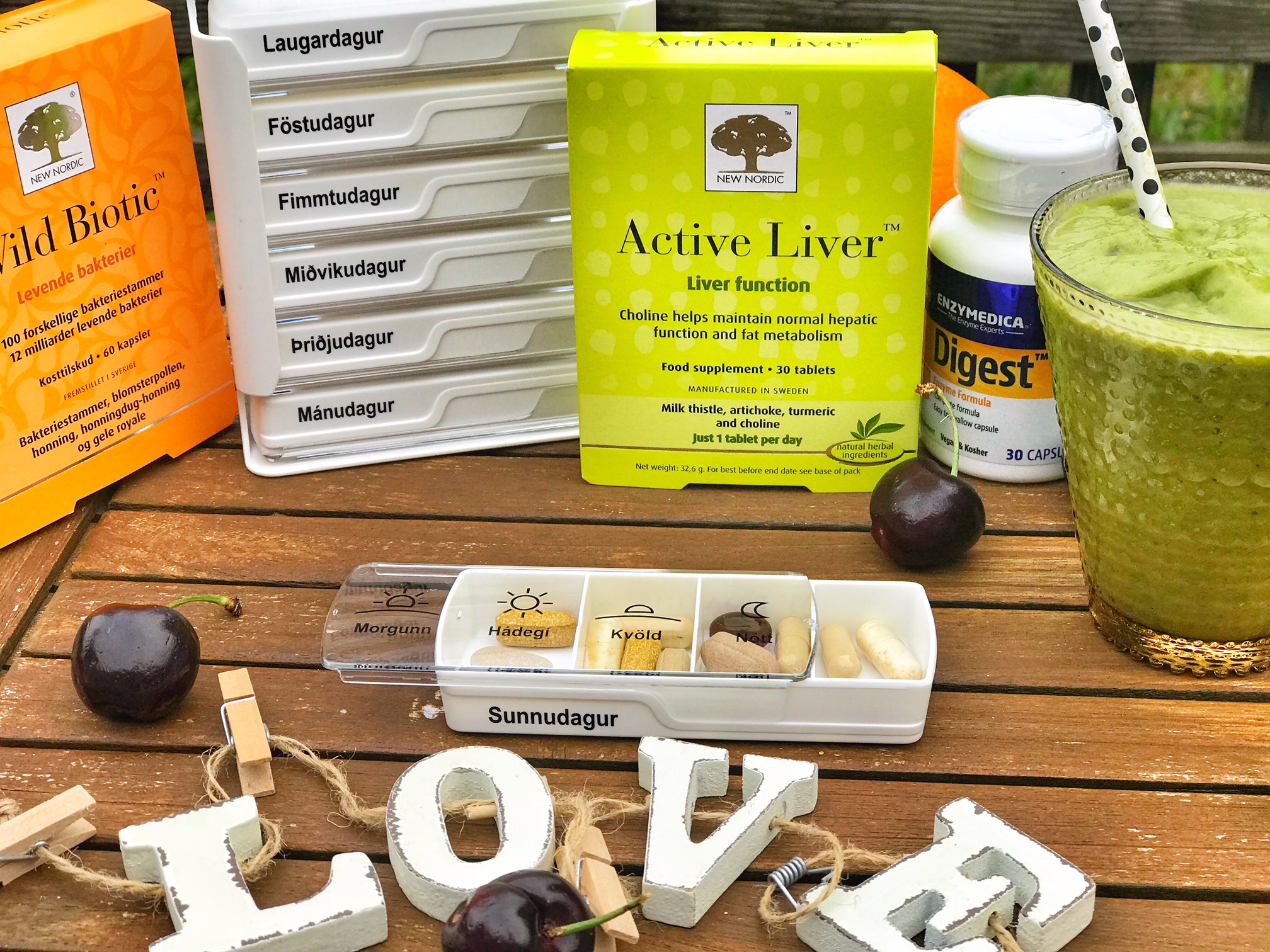 Anabox vítamínbox vikubox fyrir hvern dag dag #hvítt (1)