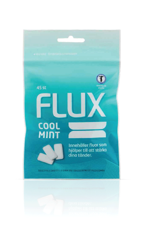 Flux Chewing Gum Cool Mint 45 stk.