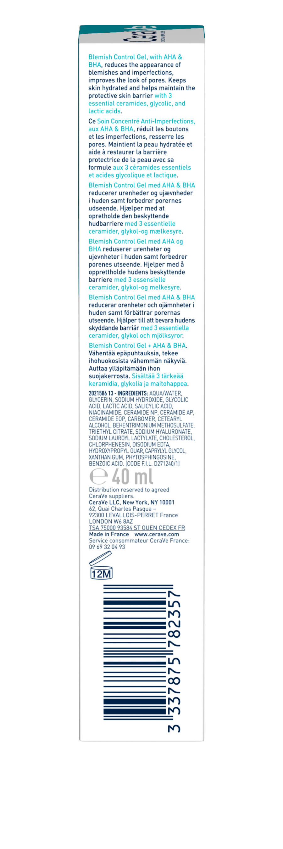 CeraVe Blemish Control Gel 40 ml. (2)