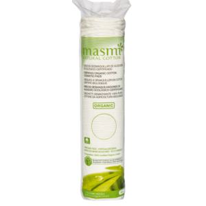Masmi Natural cotton bómullarskífur 80 stk.