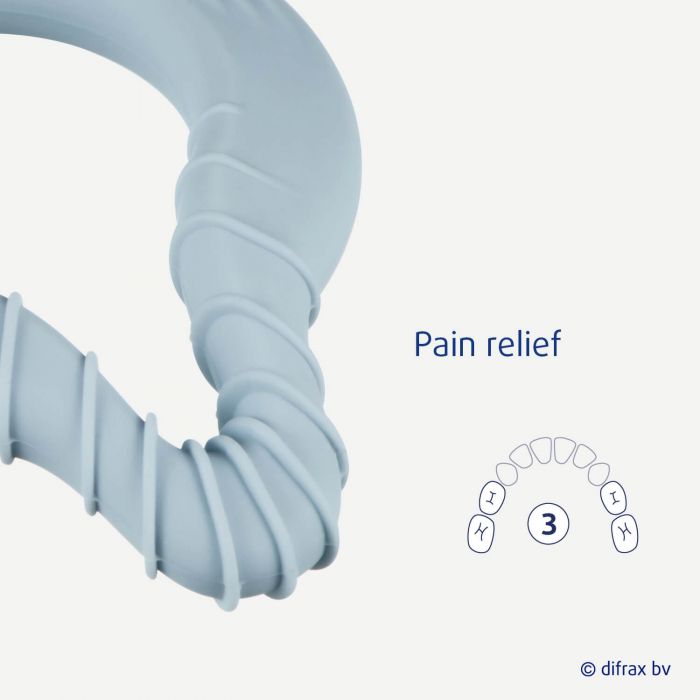 Difrax tanntökuhringur 3 in 1- tveir litir (2)