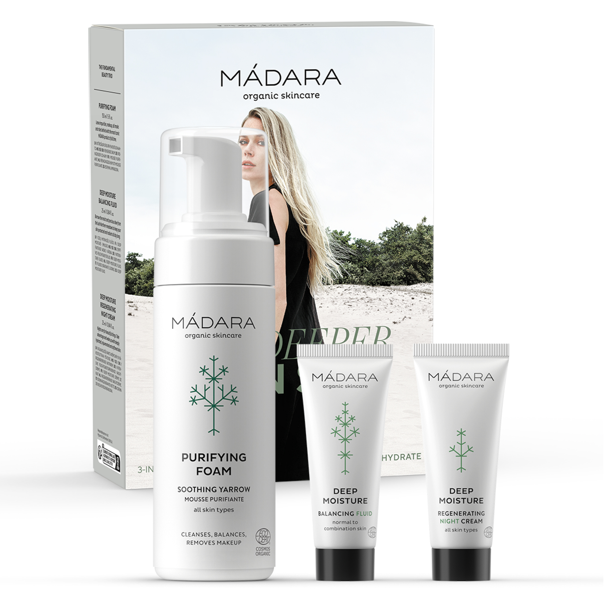 Mádara Become Organic gjafasett