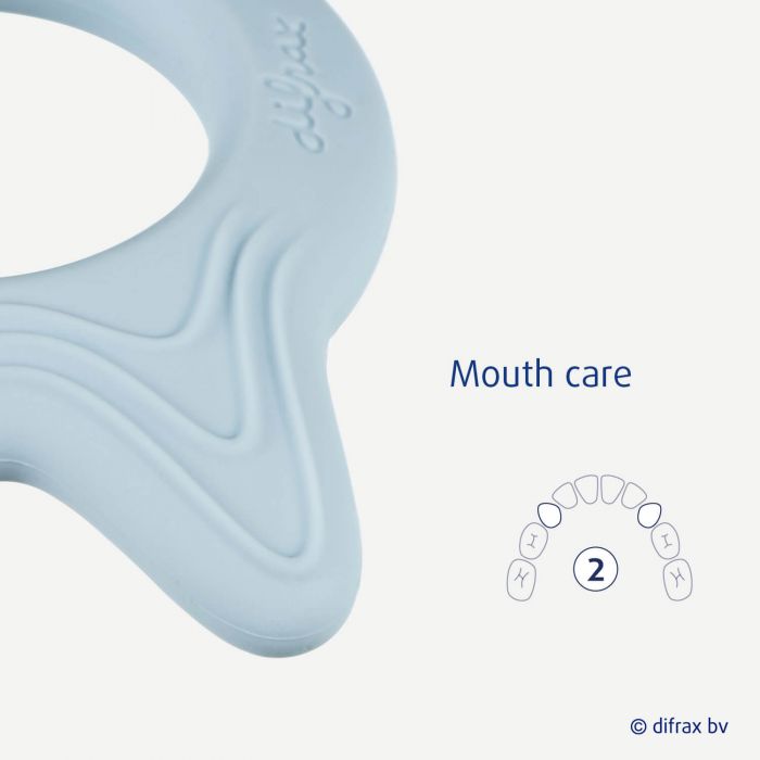 Difrax tanntökuhringur 3 in 1- tveir litir (1)