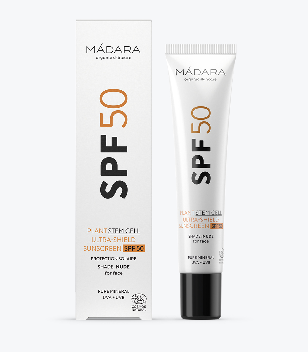 Mádara Plant Stem Cell Ultra-Shield Sólarvarnir andlit SPF50, 40 ml. (1)