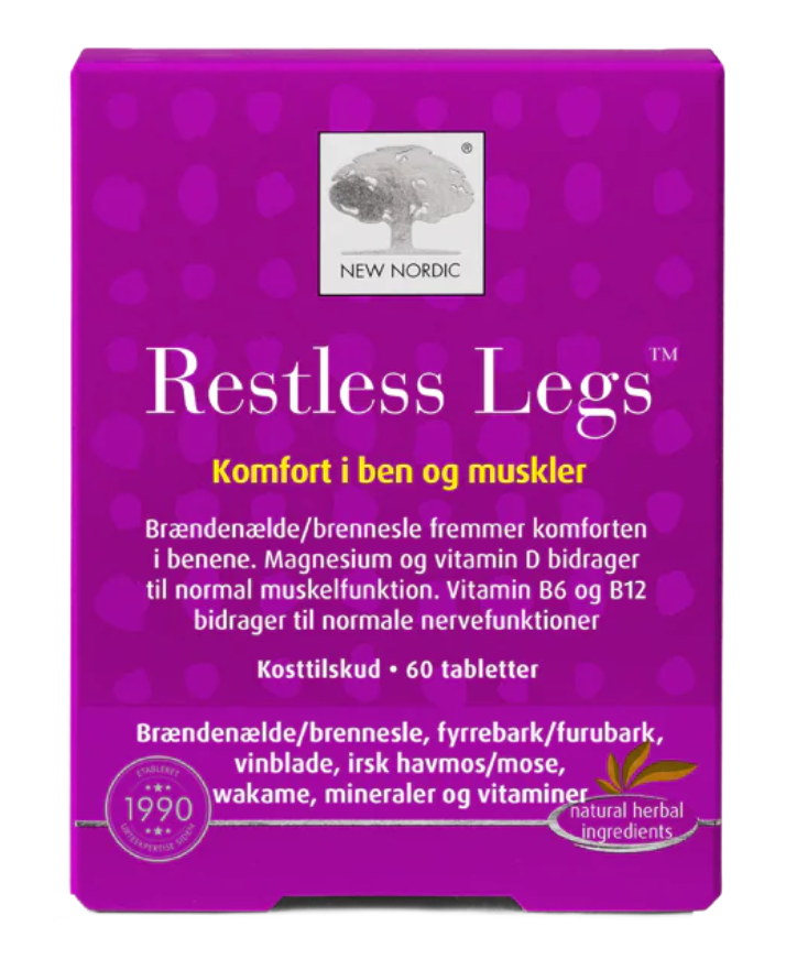 New Nordic Restless legs 60 töflur