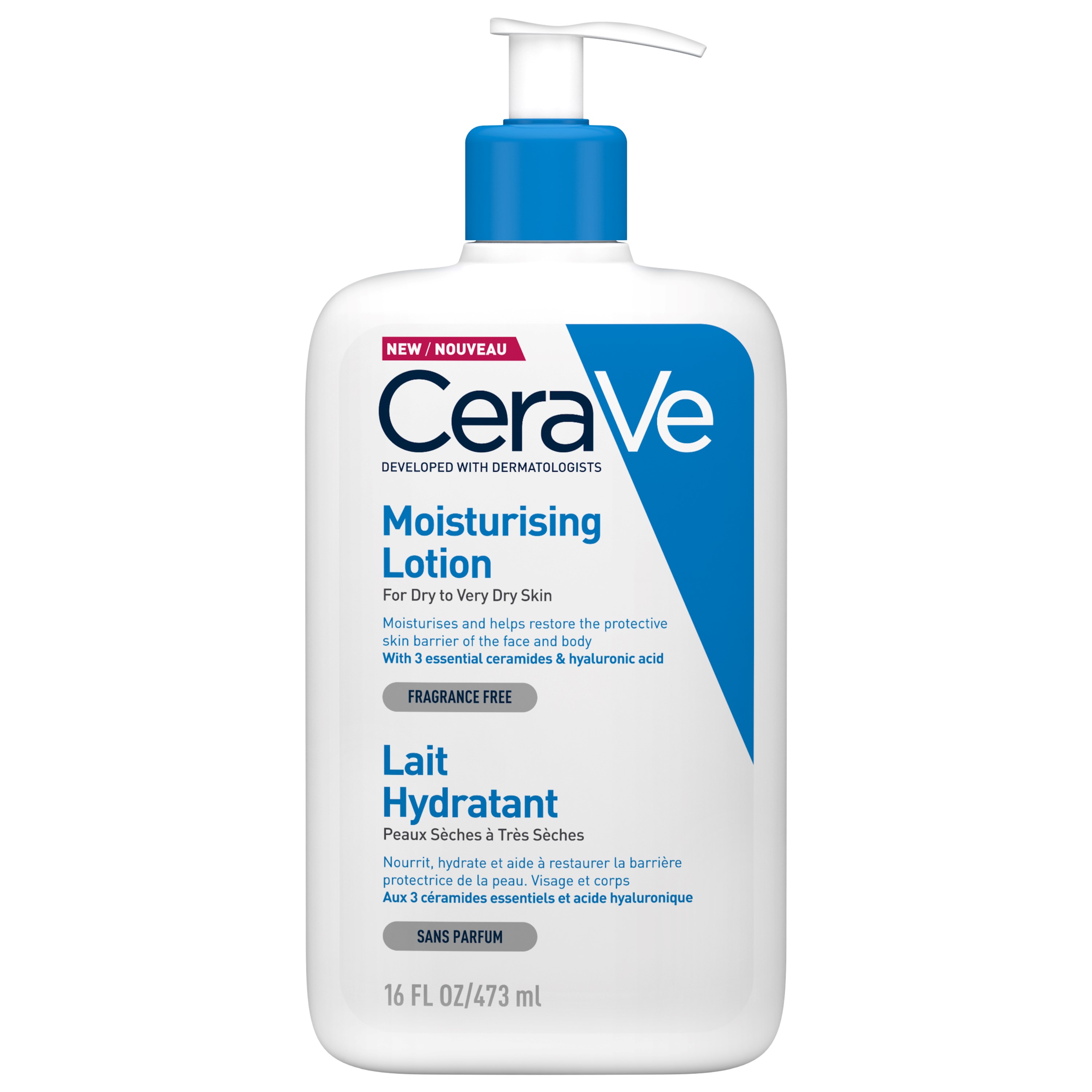 CeraVe Moisturising Lotion olíulaust rakakrem 473 ml.